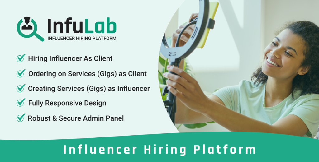 InfuLab – Influencer Hiring Platform