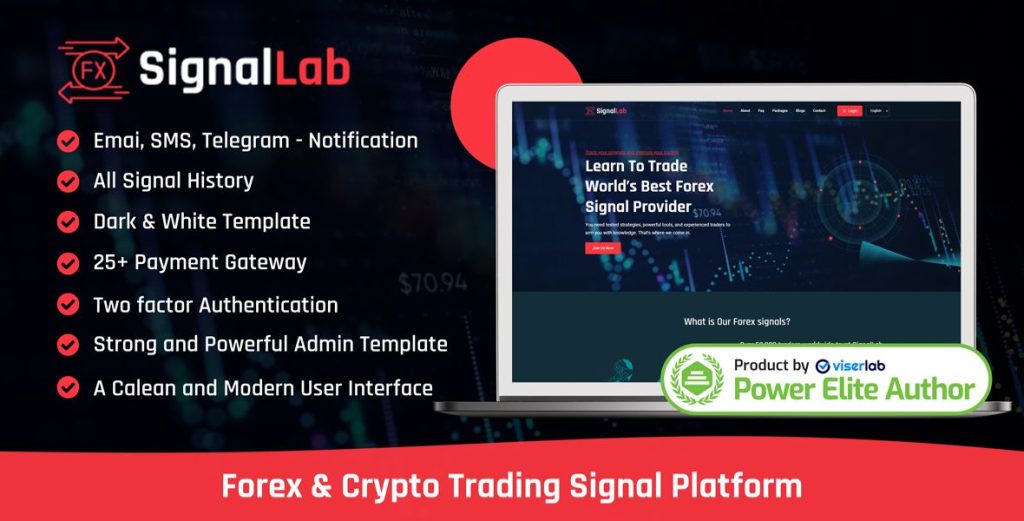 SignalLab - Forex And Crypto Trading Signal Platform
