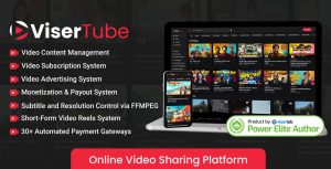 ViserTube – Online Video Sharing Platform