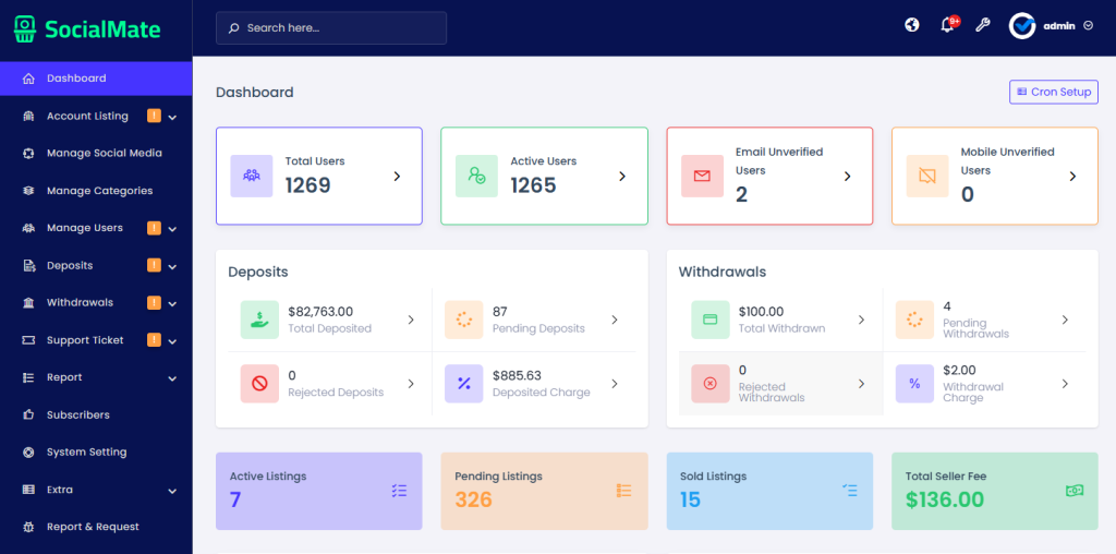 social media account selling marketplace