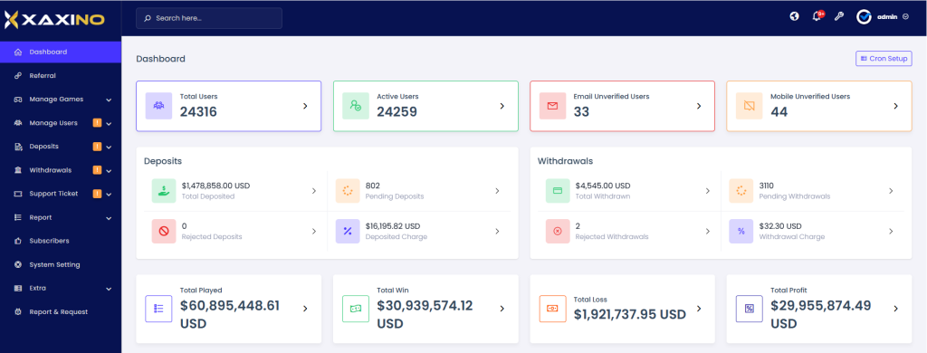 online casino platform