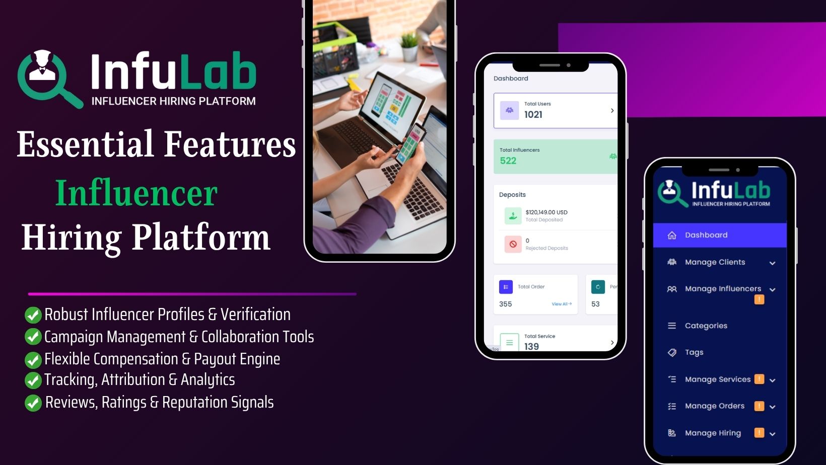 Essential Features in an Influencer Hiring Platform