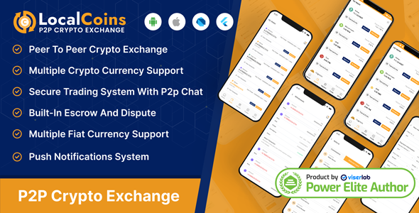 Peer To Peer Crypto Exchange Mobile App