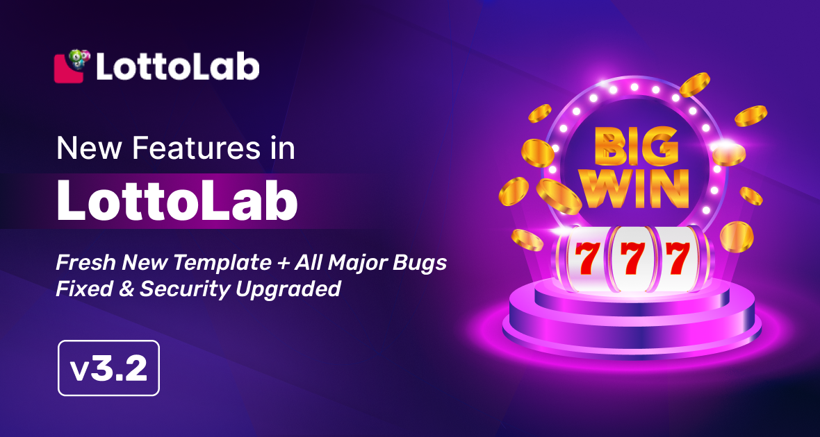 LottoLab v3.2 – Fresh New Template + All Major Bugs Fixed & Security Upgraded