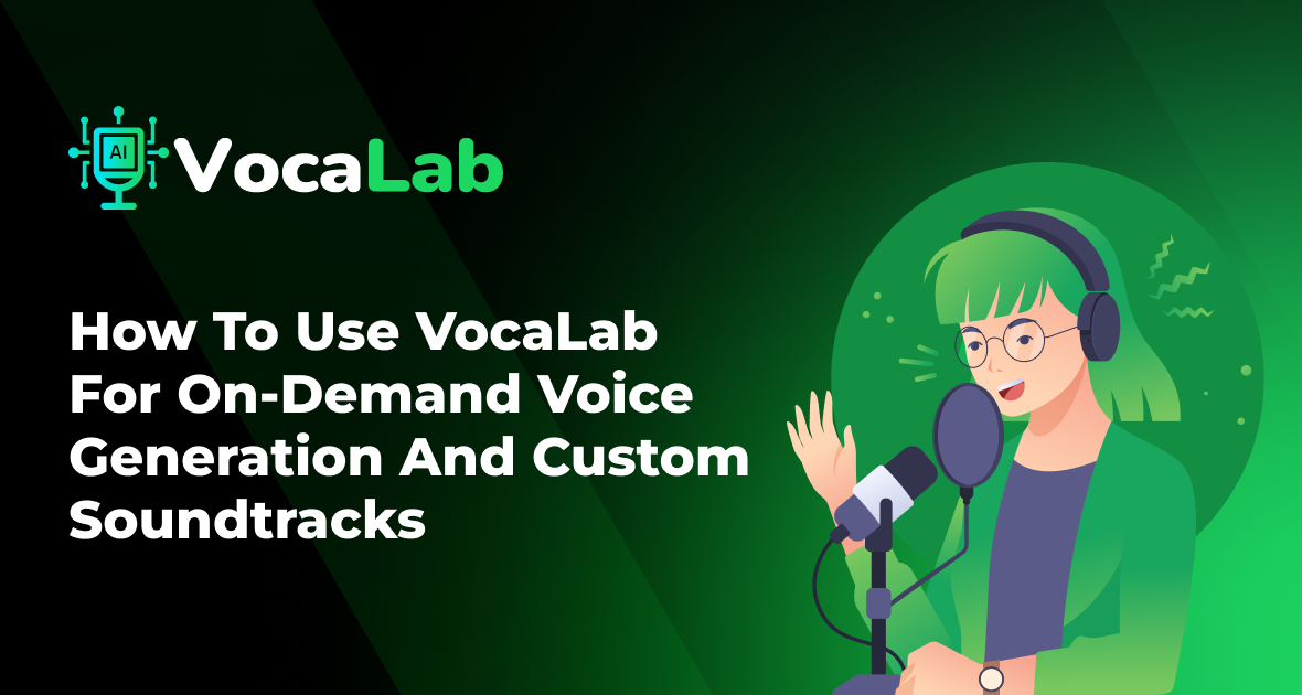 How to Use VocaLab for On-Demand Voice Generation and Custom Soundtracks