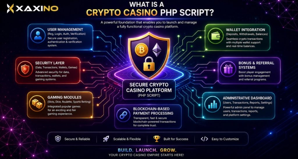 crypto casino php script