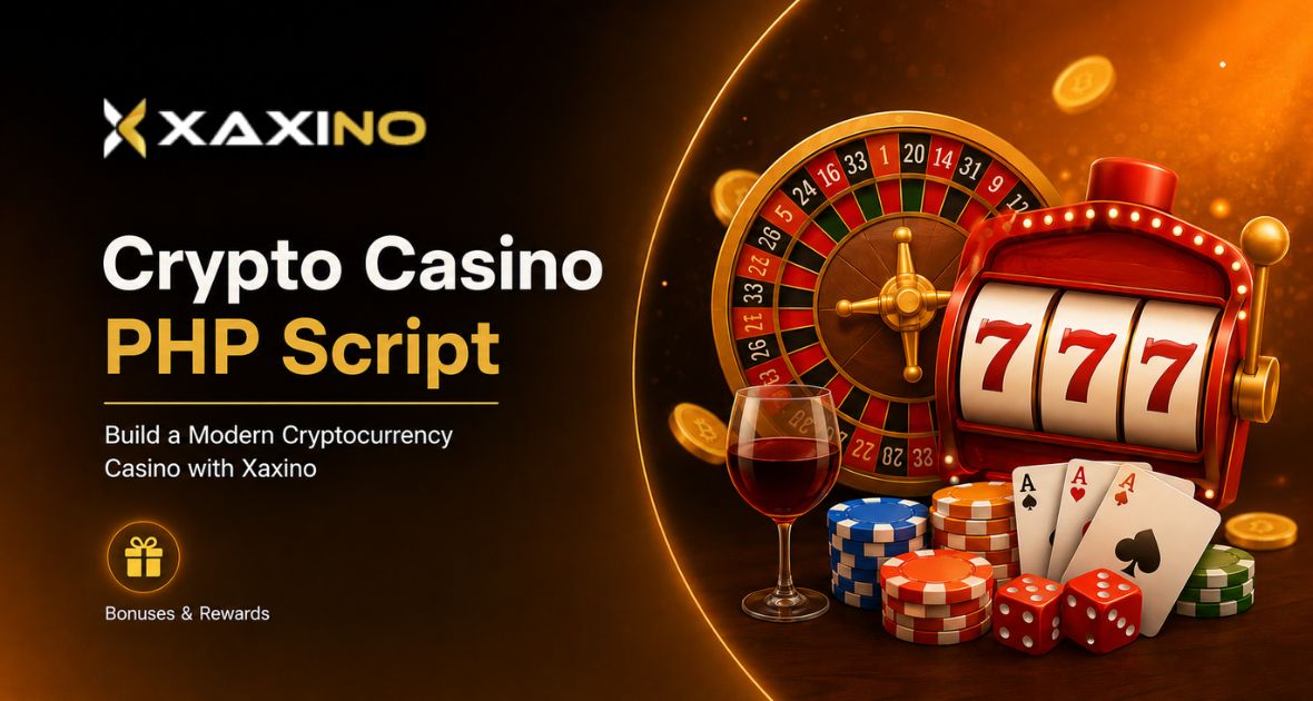 Crypto Casino PHP Script- Build a Modern Cryptocurrency Casino Platform with Xaxino